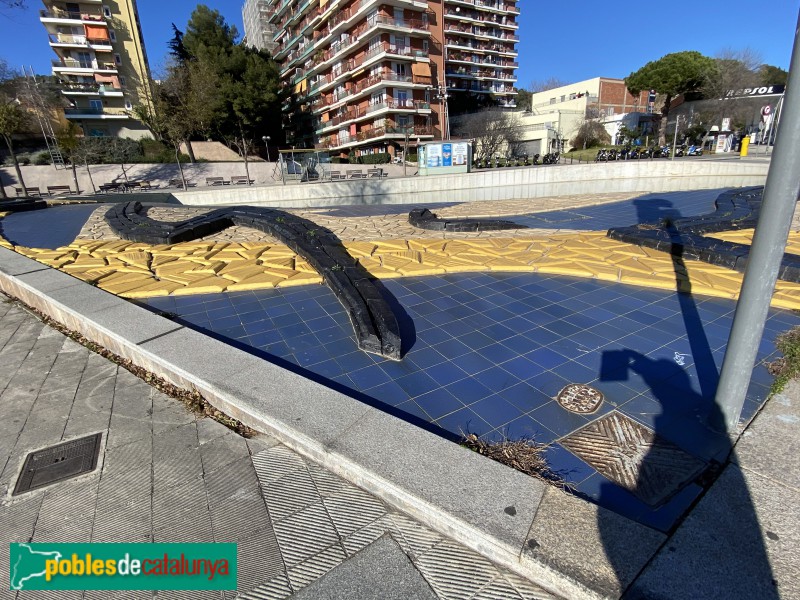 Barcelona - Plaça de la Font Castellana