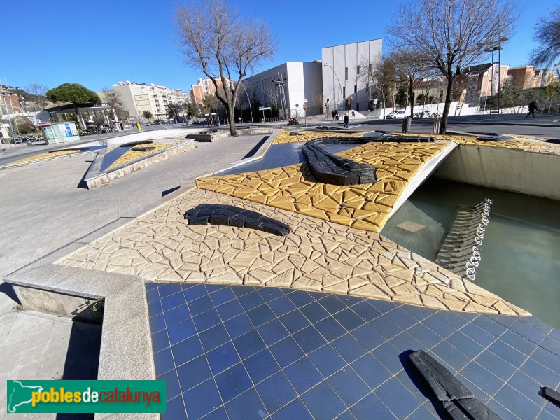 Barcelona - Plaça de la Font Castellana