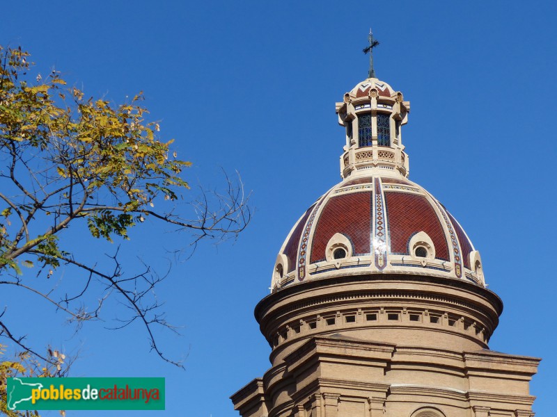 Sant Andreu de Palomar. Cúpula (Foto: Graciel·la Vidal, 2021) Sant Andreu de Palomar. Cúpula