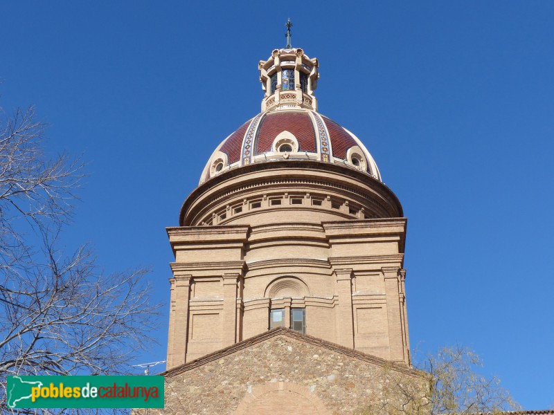 Sant Andreu de Palomar. Cúpula (Foto: Graciel·la Vidal, 2021) Sant Andreu de Palomar. Cúpula