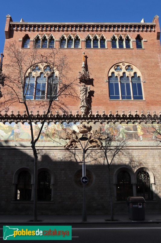 Hospital de Sant Pau - Edifici d'Administració