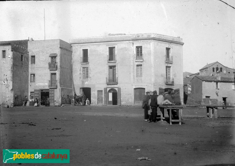 Barcelona - Plaça Eivissa (Foto: Arxiu Fotogràfic de Barcelona) Barcelona - Plaça Eivissa