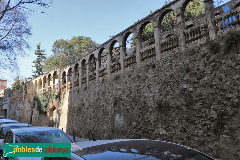 Barcelona - Arcades del carrer Horta