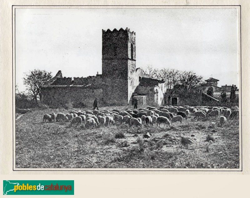 Barcelona - Església de Sant Joan d'Horta, 1912 - <i>Arxiu Municipal del Districte d'Horta-Guinardó</i>