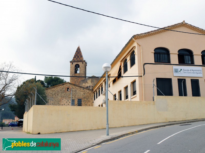 Barcelona - Església i Rectoria de Sant Genís dels Agudells