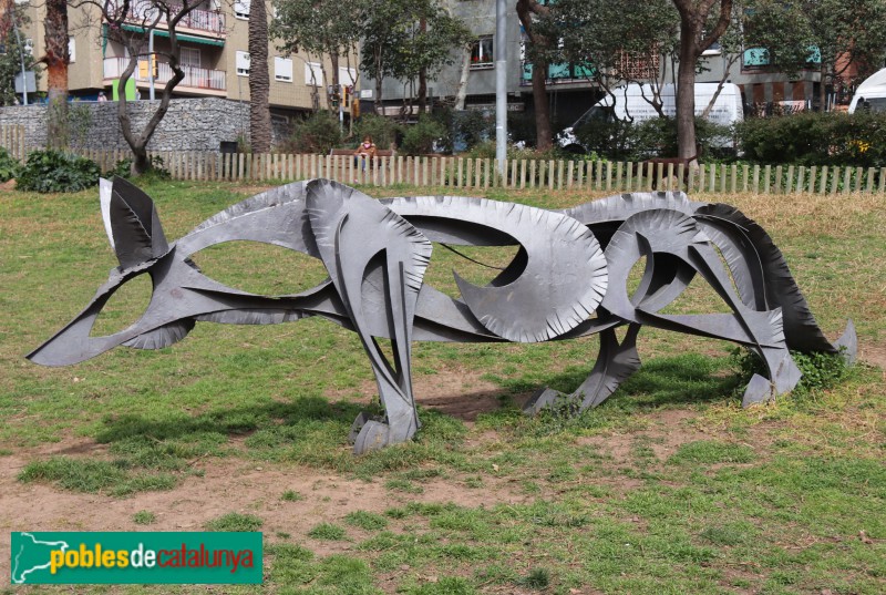 Barcelona - Escultura La Guineu