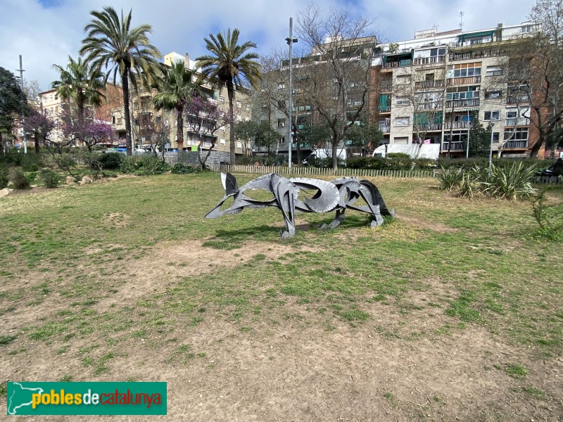 Barcelona - Escultura La Guineu