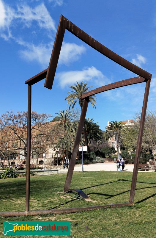 Barcelona - Escultura <i>Límit Interior</i>