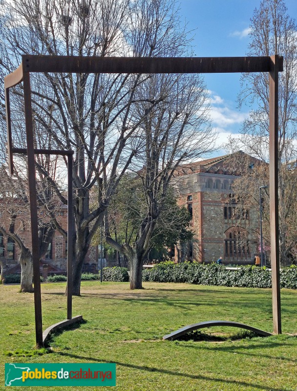 Barcelona - Escultura <i>Límit Interior</i>