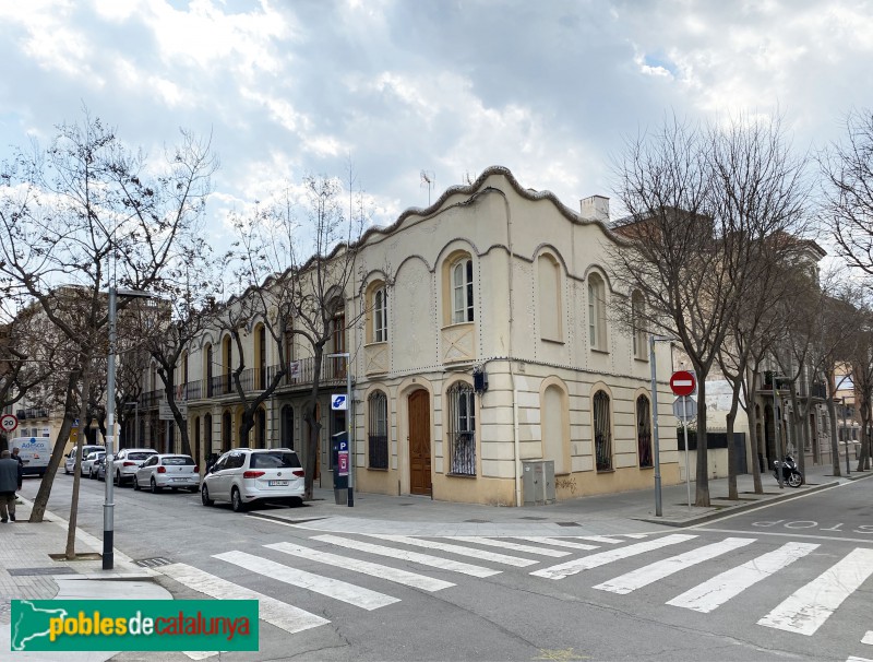 Sant Feliu de Llobregat - Cases Passeig Bertrand