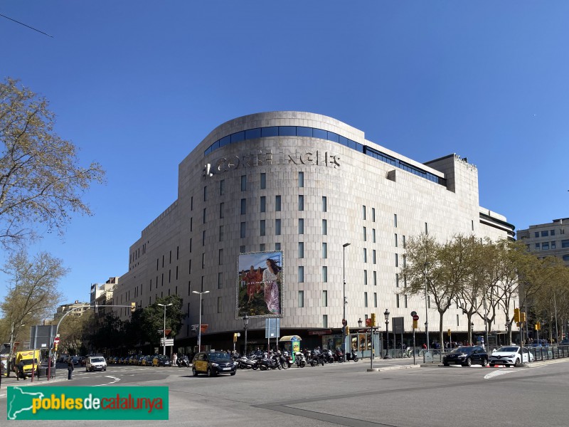 Barcelona - El Corte Inglés de plaça Catalunya