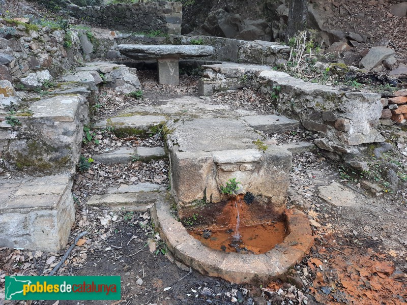 La Jonquera - Font Rovellada i Pentinador