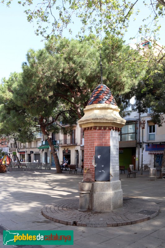 L'Hospitalet de Llobregat - Font de la plaça Espanyola