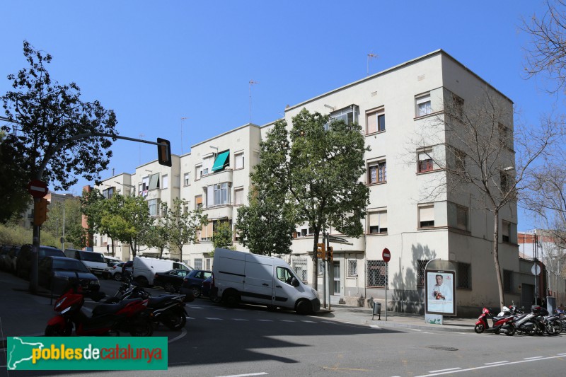 L'Hospitalet de Llobregat - Blocs de la plaça Guernica