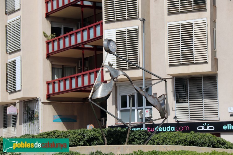 L'Hospitalet de Llobregat - Escultura Càntic Solidari