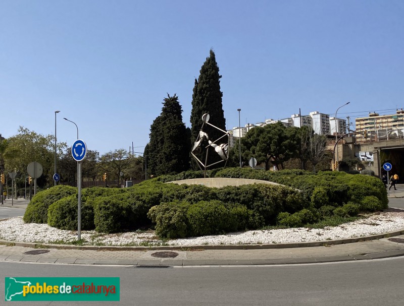 L'Hospitalet de Llobregat - Escultura Càntic Solidari