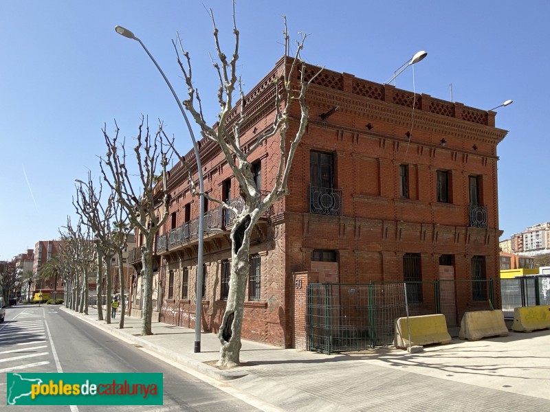 L'Hospitalet de Llobregat - Fàbrica Cosme Toda. Casa del director