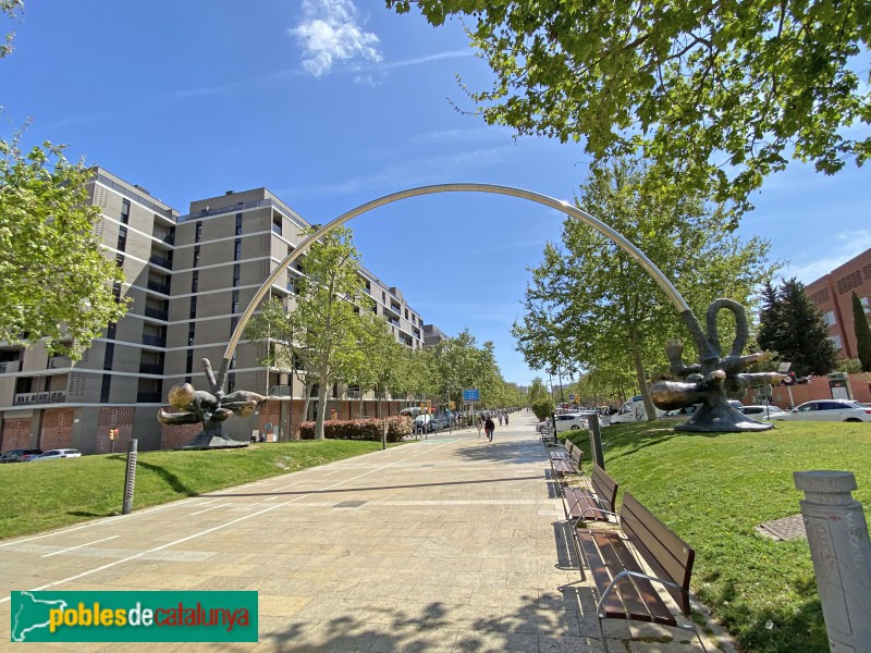 L'Hospitalet de Llobregat - Pont de la Llibertat (Foto: Albert Esteves, 2021) L'Hospitalet de Llobregat - Pont de la Llibertat