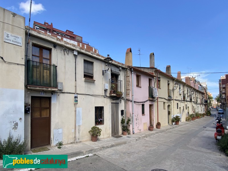 L'Hospitalet de Llobregat - Carrer de Santa Bàrbara