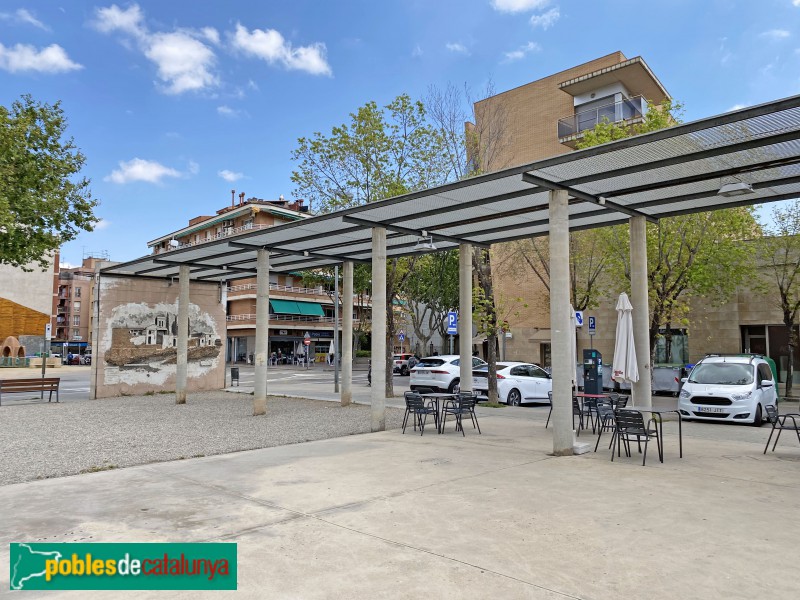 Molins de Rei - Murals de la plaça de la Llibertat