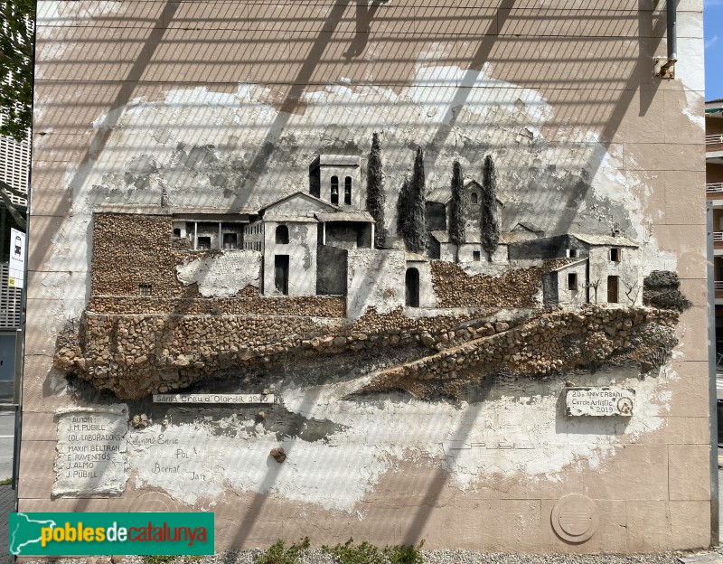 Molins de Rei - Murals de la plaça de la Llibertat