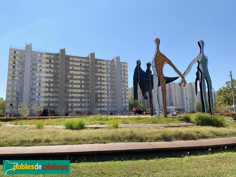 L'Hospitalet de Llobregat - Escultura <i>La Bòbila</i>