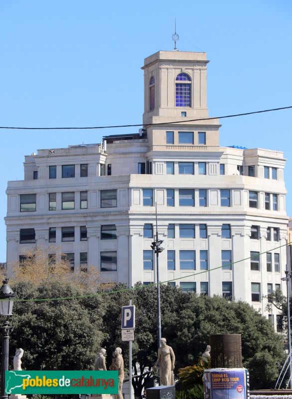 Barcelona - Antic edifici de Telefònica