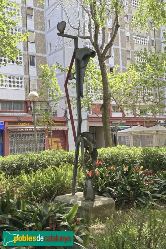 L'Hospitalet de Llobregat - Escultura <i>Fusions</i>