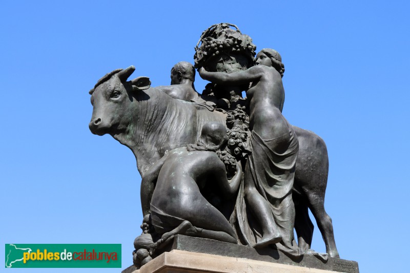 Barcelona - Escultura Girona (Antoni Parera)