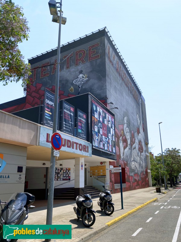 Cornellà de Llobregat - Mural de l'Auditori