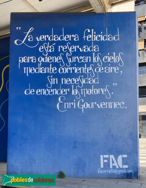 Cornellà de Llobregat - Mural de l'Estació d'Autobusos