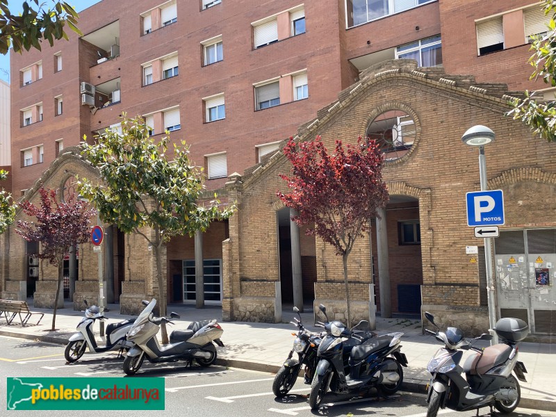 Cornellà de Llobregat - Façana de la fàbrica Norvic