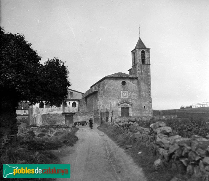 Begues - Església vella de Sant Cristòfor