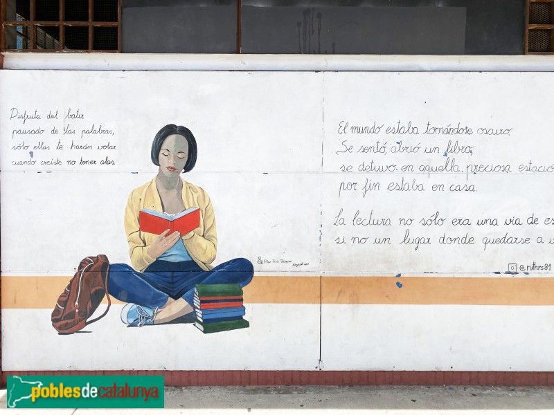 Cornellà de Llobregat - Mural Comunitat (Pilar Ruiz)