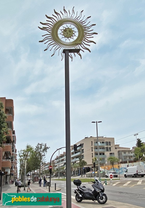 Cornellà de Llobregat - Escultura Eclipsi