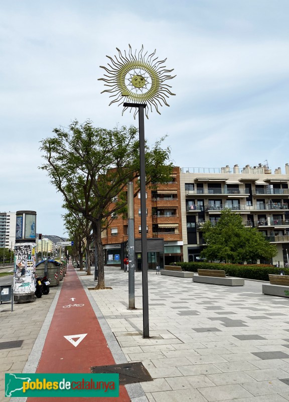 Cornellà de Llobregat - Escultura Eclipsi