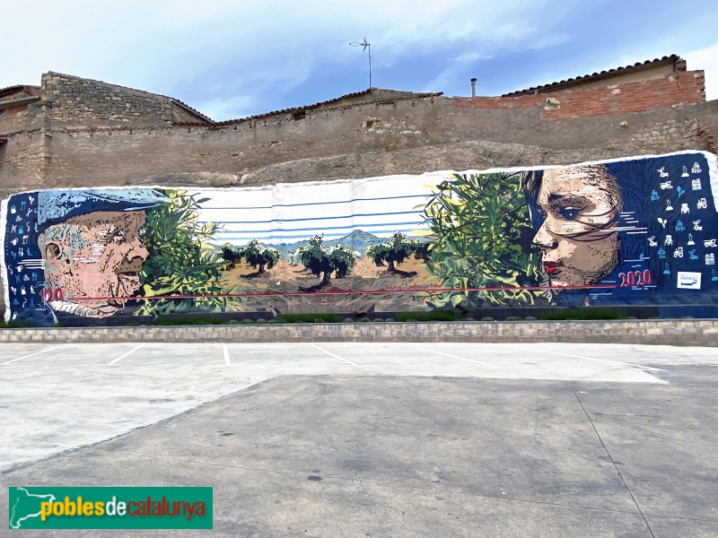 Vinaixa - Mural de la Cooperativa