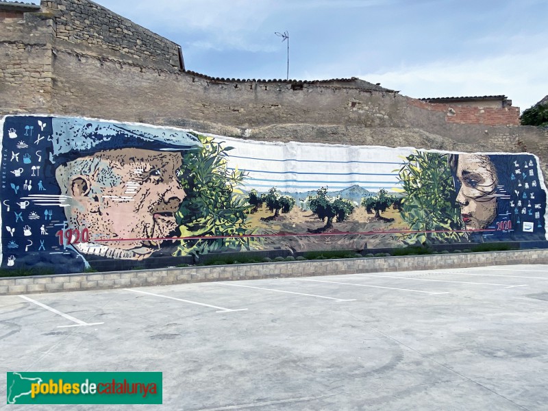 Vinaixa - Mural de la Cooperativa