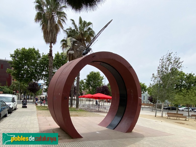 Cornellà de Llobregat - Escultura <i>Papallona</i>