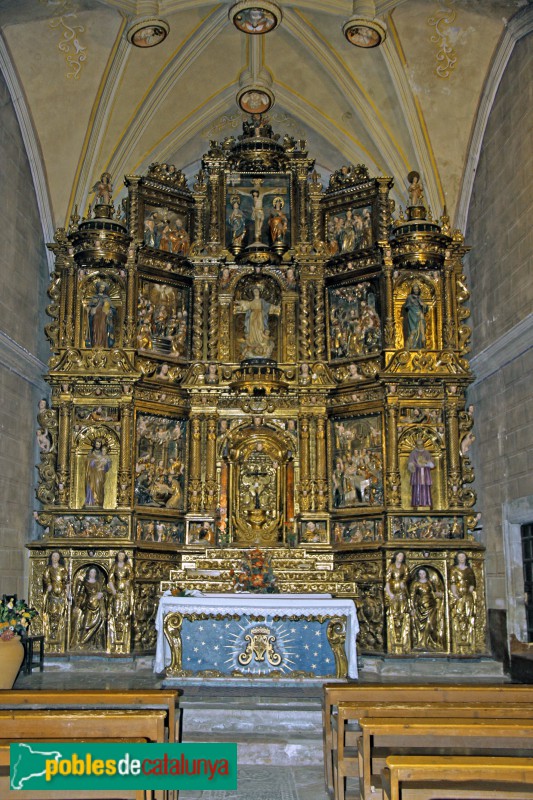 Santa Maria d'Oló - Retaule de Santa Maria