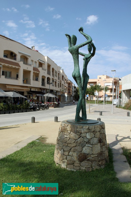 Llançà - Escultura <i>Dansa</i>