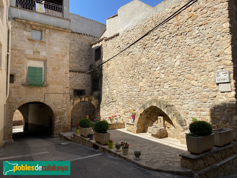 Juncosa - Font de la plaça de la Font