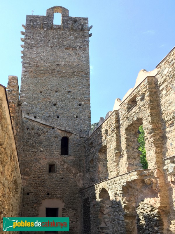 Port de la Selva - Sant Pere de Rodes. Torre d'homenatge