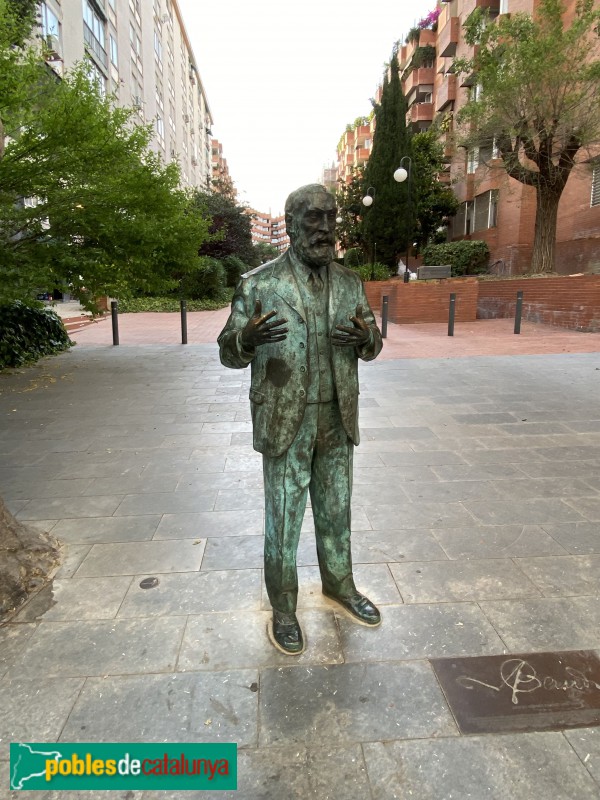 Barcelona - Escultura d'Antoni Gaudí