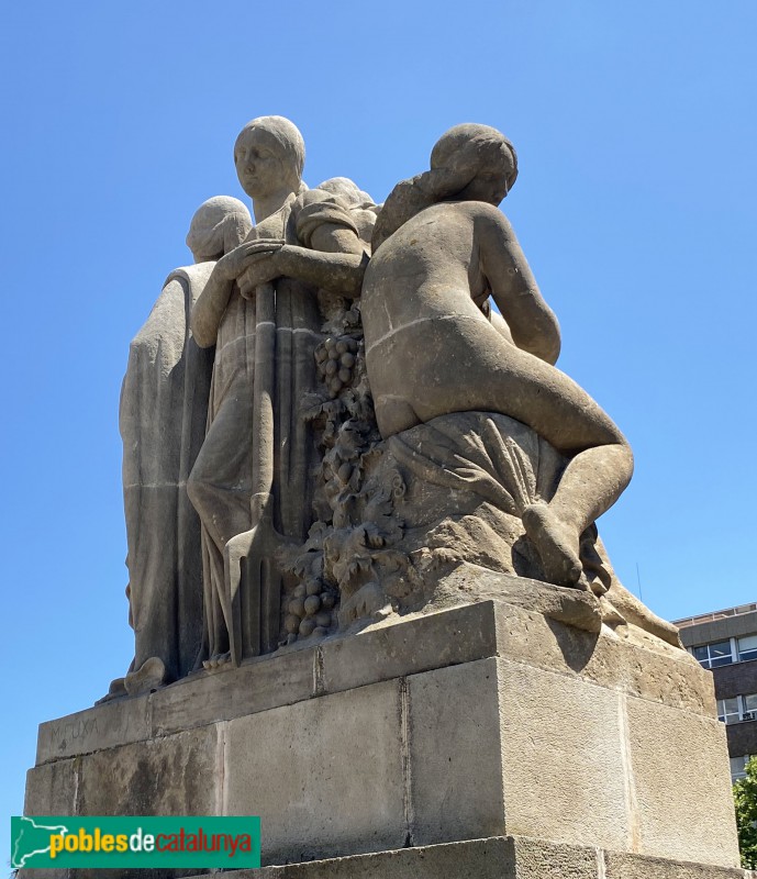 Barcelona - Escultura Lleida (Diagonal)