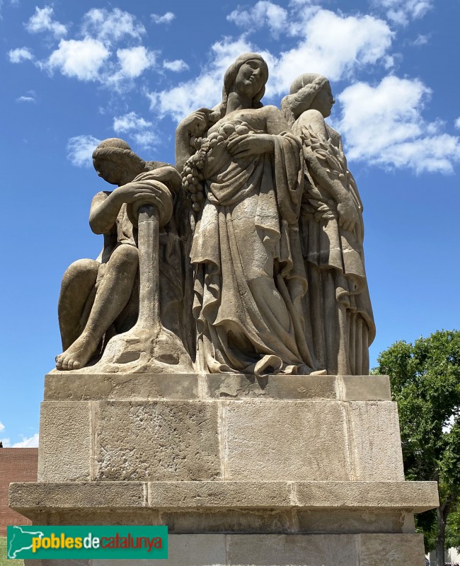 Barcelona - Escultura Lleida (Diagonal)