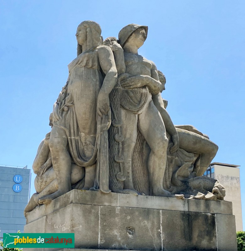 Barcelona - Escultura Tarragona (Diagonal)