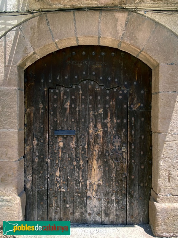 Bellaguarda - Porta de Cal Majordom (1780)