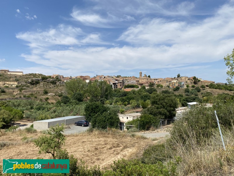 Panoràmica del Cogul