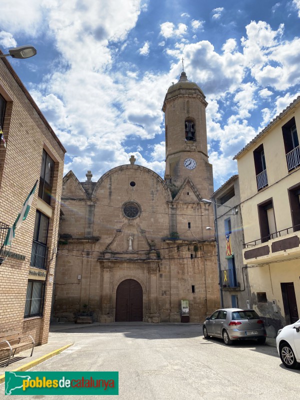 El Cogul - Església de Santa Maria